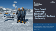 Claus Geleff Extreme Leadership Series